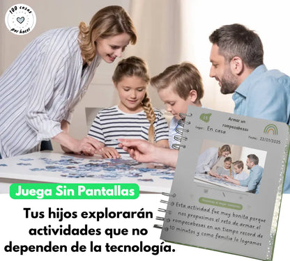 Libro Album 100 Cosas por Hacer con Niños ®